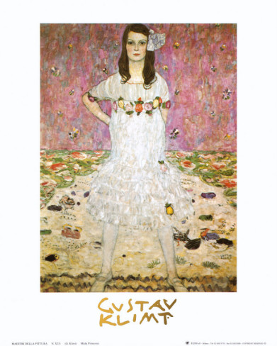 Mada Primavesi - Gustav Klimt Painting